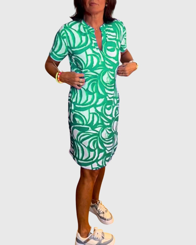 Clara | Flattering Avenue Walk Dress