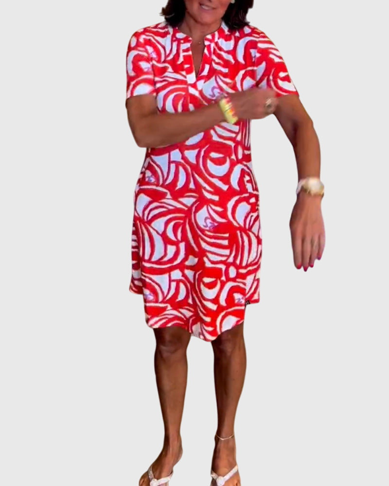 Clara | Flattering Avenue Walk Dress