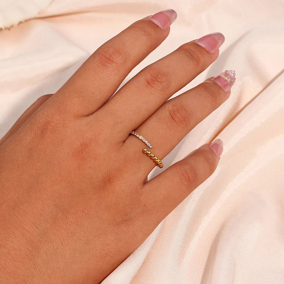 Clara | Shine Ring 18K Gold