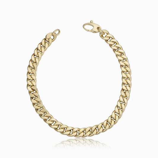 Clara | Cuban Armband 18k Gold