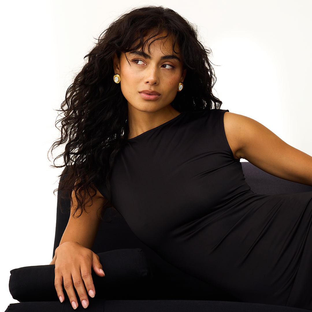 Clara | Stud Earrings 18k Gold