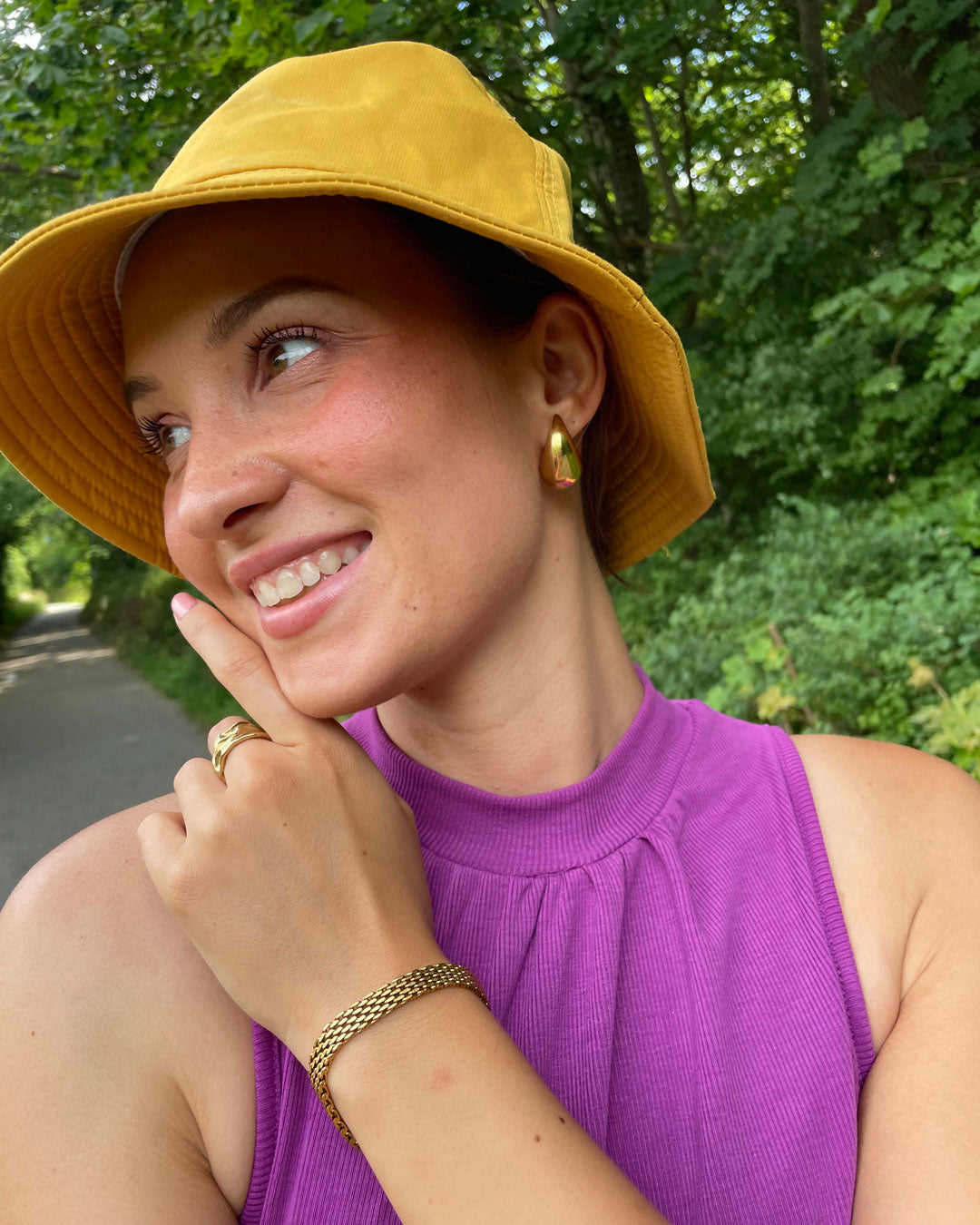 Clara | Big Ring 18K Gold