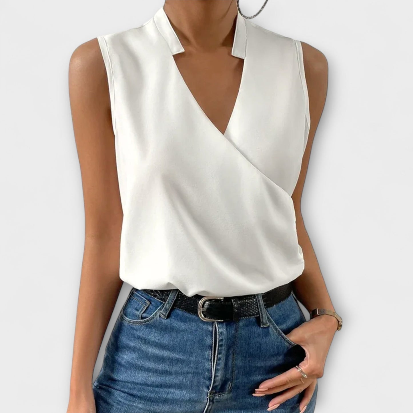 Clara | Elegant V-neck Top