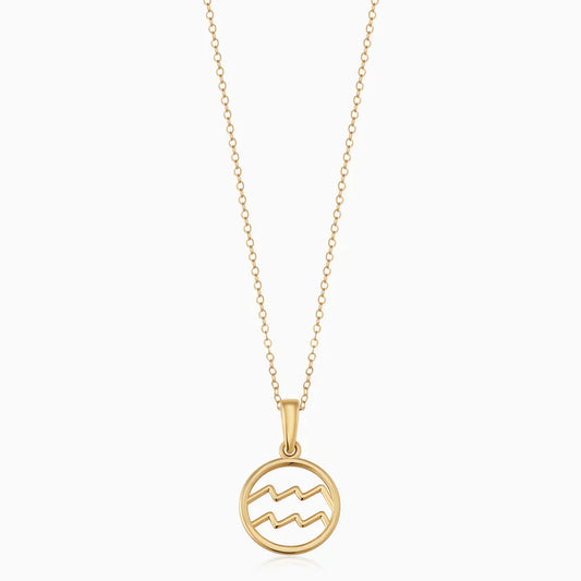 Clara | Zodiac Sign Necklace 18k Gold