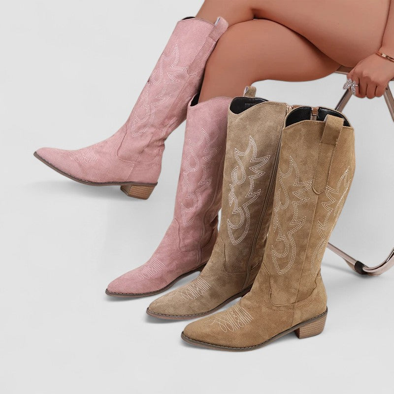 Clara - Orthopedic Western Boots