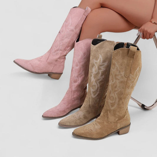 Clara - Orthopedic Western Boots