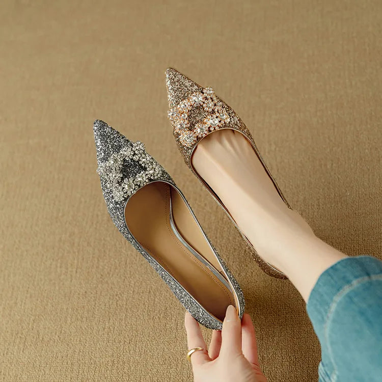 Clara | Gloria Glitter Mary Janes