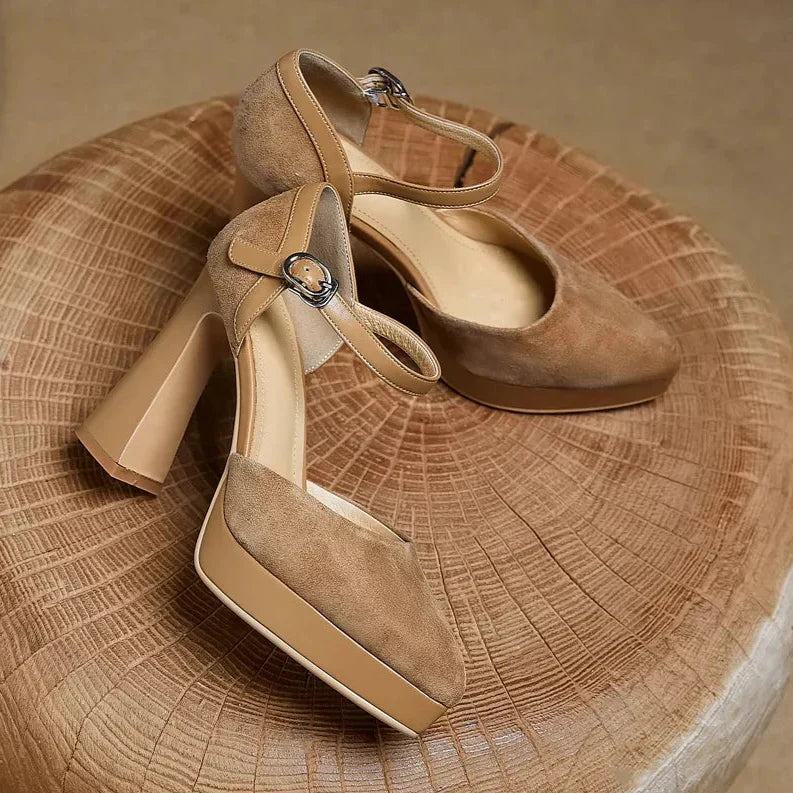 Clara | Celeste Elegant Mary Janes