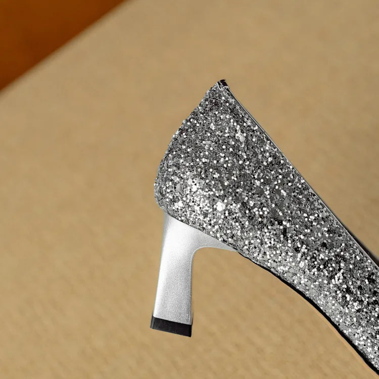 Clara | Gloria Glitter Mary Janes