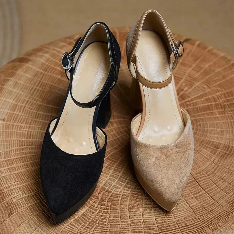 Clara | Celeste Elegant Mary Janes