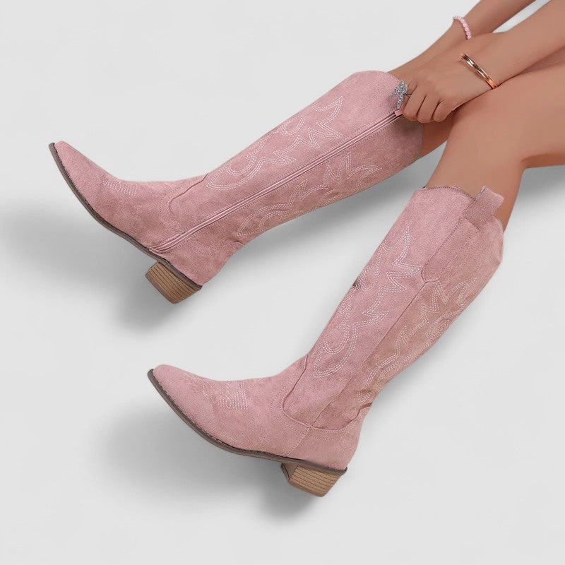 Clara - Orthopedic Western Boots