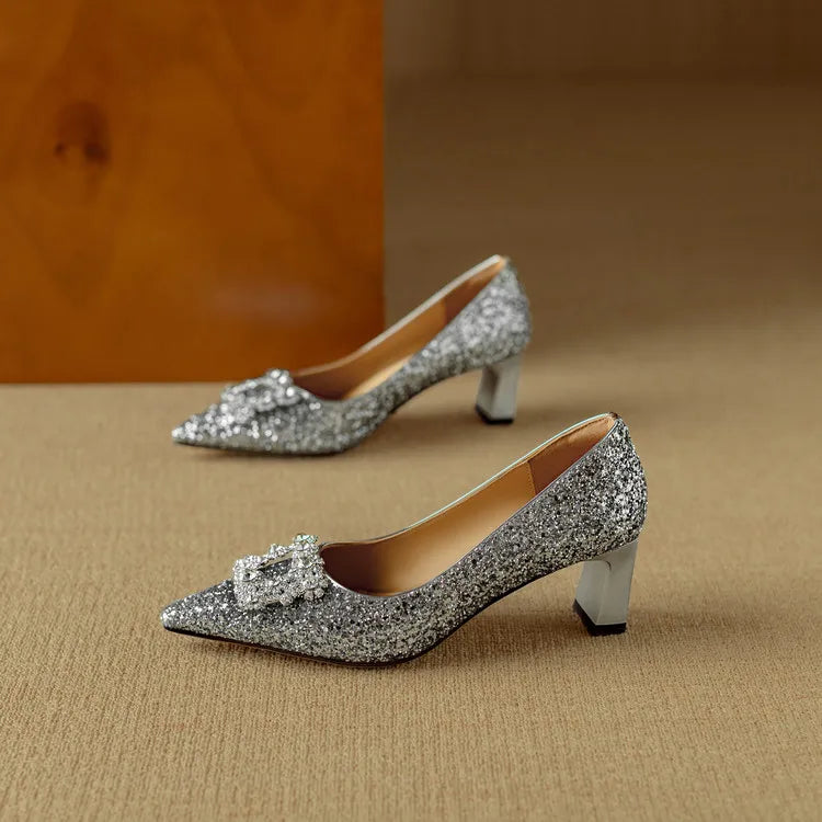 Clara | Gloria Glitter Mary Janes