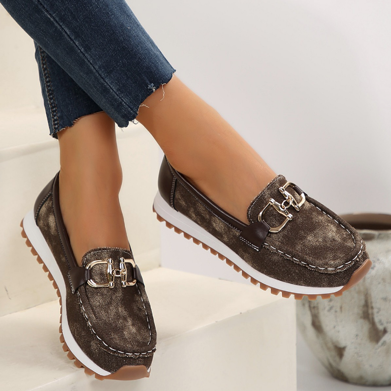 Eliza - Hybrid Buckle Loafers
