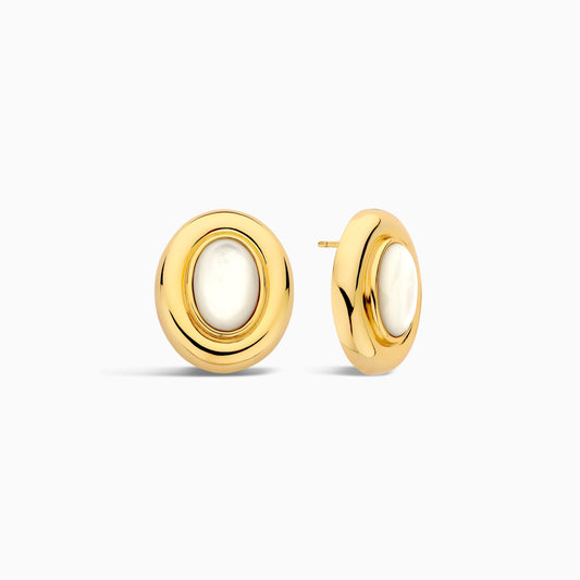 Clara | Stud Earrings 18k Gold